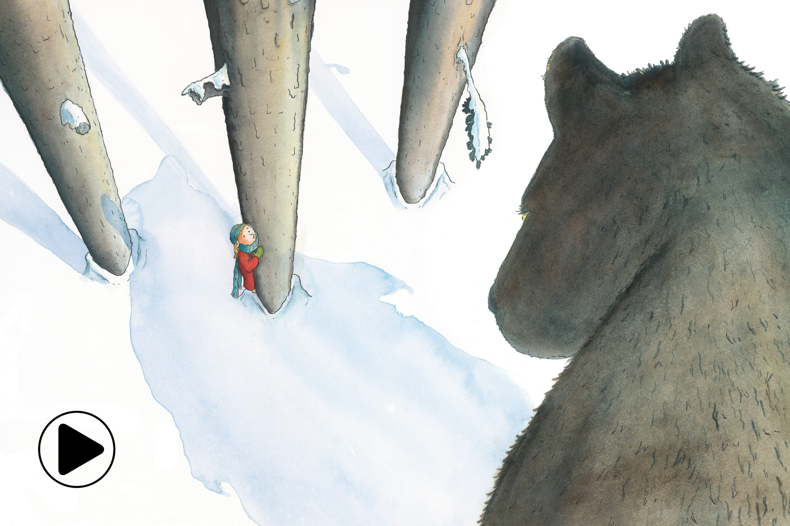 Buchtrailer zum Bilderbuch "Nora und der Große Bär"